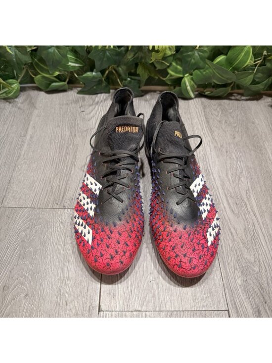 Adidas Predator Freak 1.0 Soccer Cleats Men Size 7.5 Pink Black main image 5